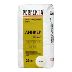 4457 Смесь кладочная цветная Линкер Стандарт белый, 25 кг