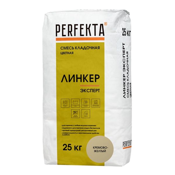5034-smes-kladochnaja-cvetnaja-linker-ekspert-kremovo-zheltyj-25-kg 5034 Смесь кладочная цветная Линкер Эксперт кремово-желтый, 25 кг