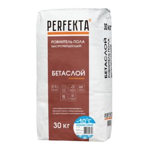 7748 Ровнитель пола быстротвердеющий Бетаслой Зимняя серия, 30 кг