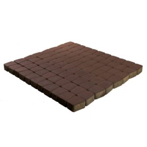 Тротуарная плитка Braer КЛАССИКО КРУГОВАЯ коричневый 1