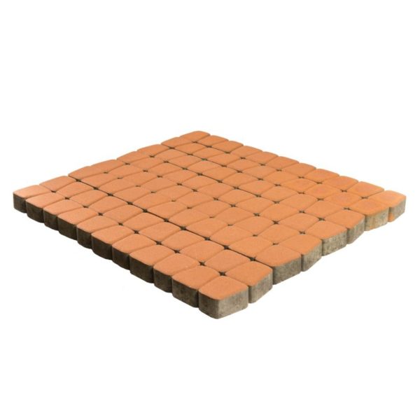 Тротуарная плитка Braer КЛАССИКО-КРУГОВАЯ янтарный 3 Тротуарная плитка Braer КЛАССИКО КРУГОВАЯ янтарный 3