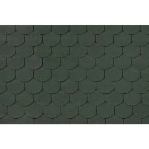 Гибкая черепица RoofShield Фемили Лайт Готик 32 зеленый