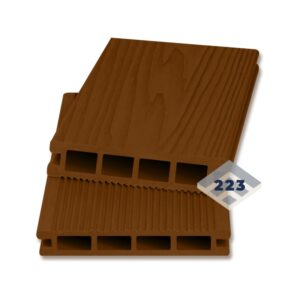 Террасная доска Роскомпозит Strada 25x140 бронза