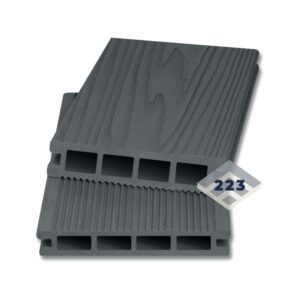 Террасная доска Роскомпозит Strada 25x140 серый