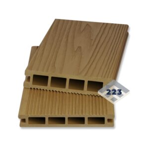 Террасная доска Роскомпозит Strada 25x140 желтый